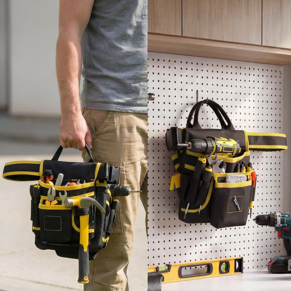 Heavy Equipment Electrician - Ağır Hizmet Tipi Alet Kemer Çantası,